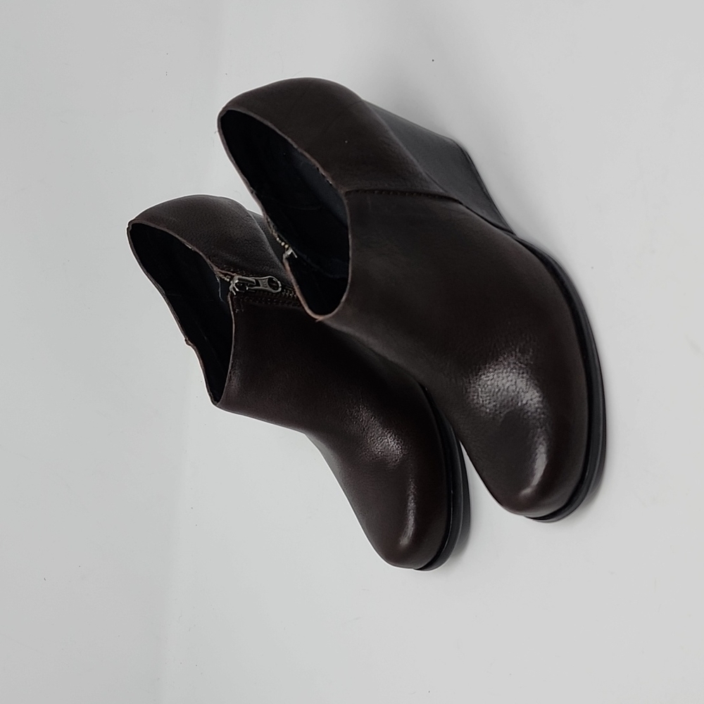 Kork Ease Natalya Booties Brown Leather Size 7.5